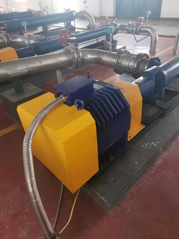 泵站直驱三相永磁同步电机现场应用