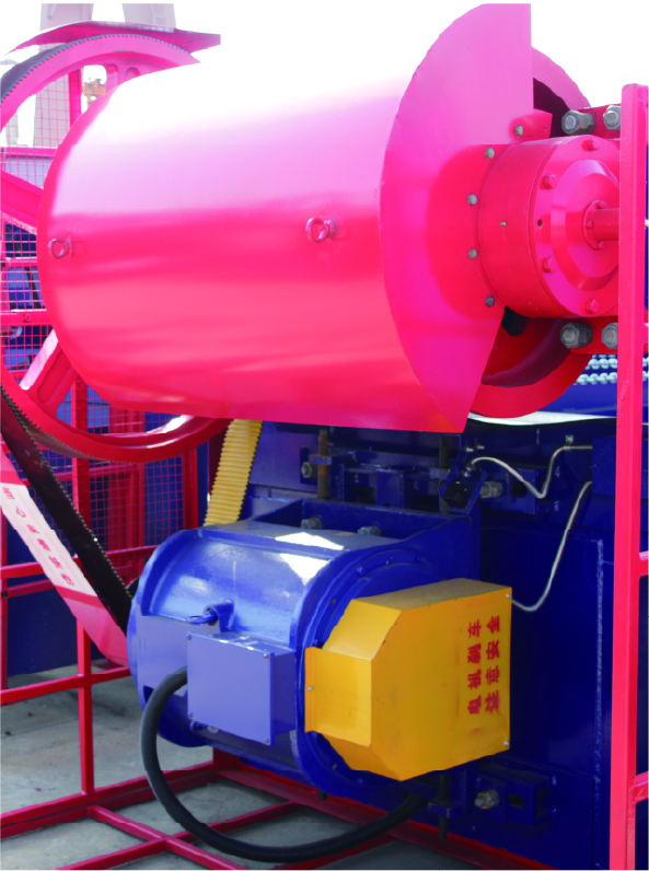 On-site application of low-speed VFD high-torque PMSM